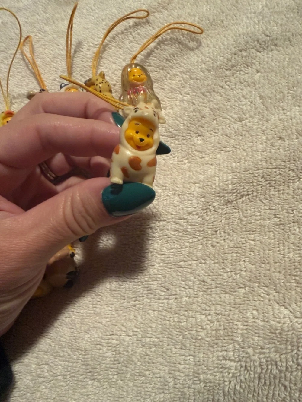Cute Assorted Animal Character Phone Charms - Yellow Accents